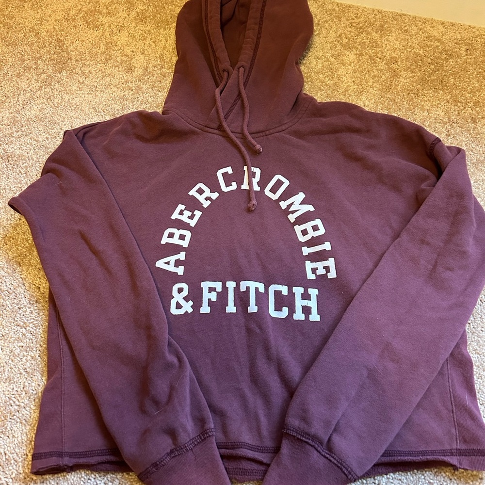 Abercrombie cropped hoodie